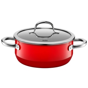 Oala Silit Passion Red 20cm 24l Inductie Material Silargan Rosu