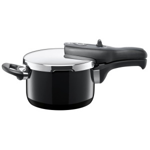 Oala sub presiune Silit Sicomatic t-plus, 2.5l, 18 cm, Silargan, negru