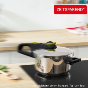 Oala sub presiune Tefal Secure 5 Neo, 3 litri, compacta, pentru 1-2 persoane - Img 5