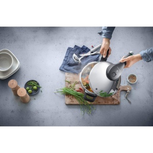Oala sub presiune WMF Perfect Premium 3L Cromargan compatibila inductie fara capac - Img 2