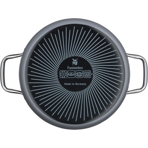 Oala WMF Fusiontec Essential 24 cm 44L ceramica High-Tech gri fabricata in Germania - Img 6