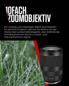 Obiectiv Canon RF 24-240mm F4-6.3 IS USM, 10x Zoom, Compact, Usor - Img 3
