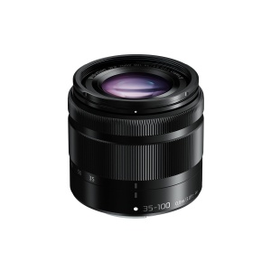 Obiectiv Panasonic Lumix G Vario H-FS35100E Telezoom 35-100mm Stabilizator Optic Negru