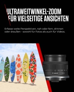 Obiectiv Ultraweitwinkel Canon RF-S 10-18mm F4.5-6.3 IS STM - Compact, Stabilizare 4 trepte - Img 4