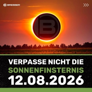 Ochelari de soare Bresser pentru observarea eclipselor (10 buc) cu filtru de lumina alba, negru - Img 6