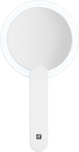 Oglinda cosmetica ZWILLING cu LED, 10x marire, reincarcabila, alba
