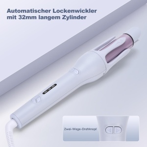 Ondulator Automatik AraSyleon 32mm, 2 in 1, Ceramica, 3 Temperaturi, Anti-Klemmschutz - Img 5
