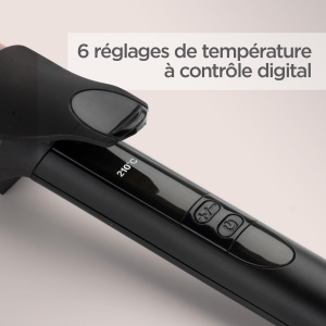 Ondulator Babyliss Rose-Quartz 38 mm, pentru bucle naturale, roz - Img 8