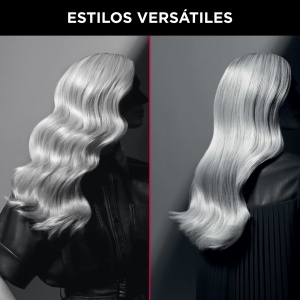 Ondulator de par Rowenta x Karl Lagerfeld CF324L, 200C, Keratin Glow, conic - Img 6