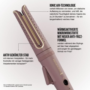 Ondulator rotativ Remington AIRvive CI8930, tehnologie ionica, anti-frizz, 160-210C - Img 4