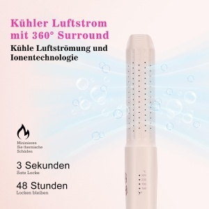 Ondulator si indreptator de par AraSyleon 2-in-1, 42W, cu placi ceramice - Img 3