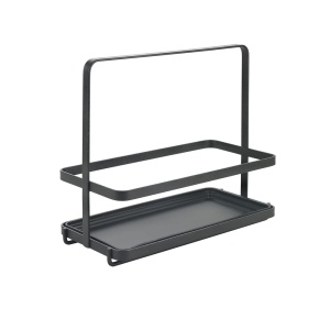 Organizator Metaltex Menage LAVA Line Negru 22x11x18 cm Made in Italy
