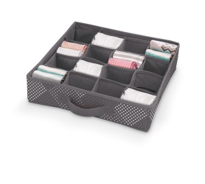 Organizator sertare DOMO PAK LIVING Pixel 16 compartimente material poliester - Img 1