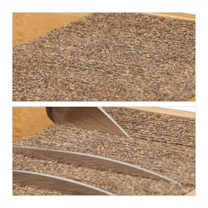 Organizer pentru cutite din bambus Relaxdays, 6,5x38x15,5 cm, natural - Img 7