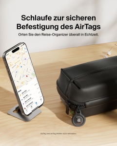 Organizer pentru electronice Belkin, 1 l, material rezistent, pentru calatorii - Img 6