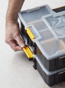 Organizer unelte STANLEY Sortmaster 12 compartimente, 43 x 33 x 9 cm, portabil - Img 8