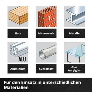 Original Einhell M-CASE 42 buc. Set de biti (biti de 25 mm, biti de 50 mm, suport magnetic, cheie tubulara, suport de biti cu eliberare rapida incl. cutie de depozitare) - Img 10