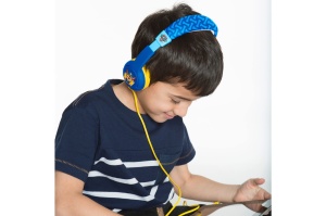 OTL Technologies Casti Paw Patrol Chase JUNIOR, cu fir, pentru copii, limita de volum pana la 85 dB (produs cu licenta oficiala), copii (dimensiune reglabila) - Img 2