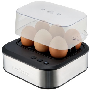 Ouale fierte ProfiCook PC-EK 1276, 6 oua, inox, 400W