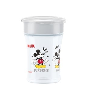Pahar de invatare NUK Magic Cup, Micky Maus, 230 ml, design anti-derapant