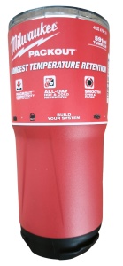 Pahar termic Milwaukee ML 591 PACKOUT, 100 bleifree, rosu - Img 2