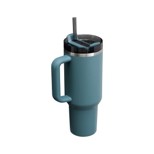 Pahar termic Stanley Quencher H2.0 1.2L - Albastru - Img 9