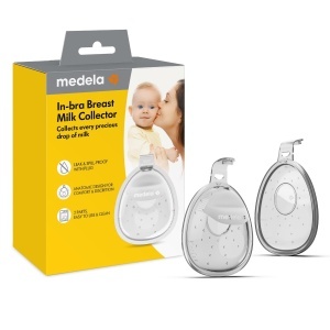 Pahare colectoare Medela InBra, 30 ml, design ergonomic, BPA-free