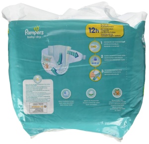 Pampers Scutece Baby-Dry Nappy Pants, Marimea 6, 128 bucati - Img 5