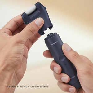 Panasonic ER-CFC1-A503 MULTISHAPE Accesoriu pentru pedichiura, Pila electrica pentru picior, Indepartarea calusurilor, Microceramica, Negru - Img 7