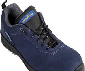Pantofi de securitate Goodyear S1P din velur albastru, marimea 44 - Img 7