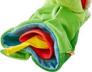 Papusa de mana HABA 306255 Kroko, 26 cm, pentru copii de la 1,5 ani - Img 6