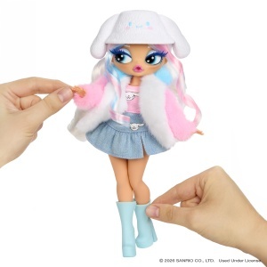 Papusa L.O.L. Surprise OMG Cinnamoroll - 30 cm, cu accesorii, stil modern - Img 2
