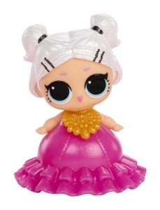 Papusa L.O.L. Surprise Princess Baby Sisters cu functie de schimbare a culorii, accesorii incluse - Img 4