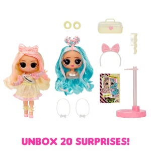 Papusa L.O.L. Surprise Tweens - Braids-2-Waves Winnie, cu 20 surprize, stilizare si accesorii - Img 2