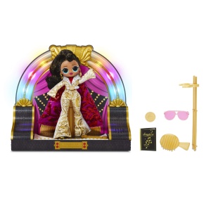 Papusa LOL Surprise OMG Remix - Jukebox BB, 2020, aurie, cu accesorii si muzica - Img 2