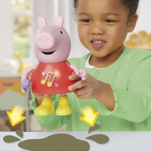 Papusa Peppa Pig care vorbeste si canta, 20 cm, cu 4 melodii, pentru copii de la 3 ani - Img 7