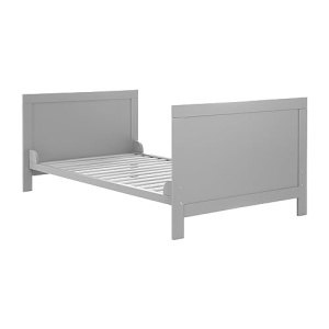 Pat copii roba Kombi 70x140 cm taupe reglabil pe inaltime transformabil in pat junior - Img 3