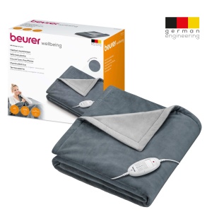 Patura electrica Beurer HD 75 Dark Grey 6 trepte temperatura 180x130 cm - Img 8