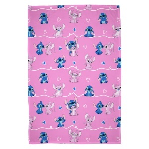 Patura fleece Disney Lilo Stitch, 100x150 cm, multicolor