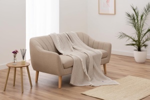 Patura multifunctionala Todocama, 230 x 260 cm, culoare bej - Img 7