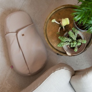 Patura pentru Cocoonababy Red Castle, 100 bumbac, confort optim, sistem de prindere - Img 3