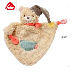 Paturica de plus Fehn 060140 Bar 25 cm Ideal pentru bebelusi si copii mici - Img 6