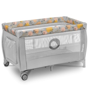 Patut de calatorie Lionelo Stefi Plus, capacitate 15 kg, cu saltea si roti - Img 4