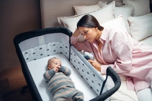 Patut multifunctional pentru copii Momi REVO, reglabil pe inaltime, cu saltea si roti - Img 16