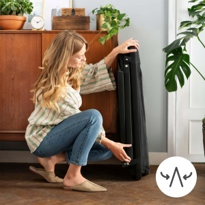 Patut pentru copii Kinderkraft SOFI Plus, 4 in 1, usor de transportat, alb - Img 5