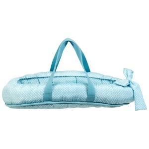 Patut pentru papusi Theo Klein Baby Coralie 3 in 1, 53 cm, albastru - Img 8