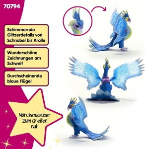 Pavane cu pene Magice Schleich BAYALA 70794, 18 x 30 x 17 cm, pentru copii de la 5 ani - Img 3
