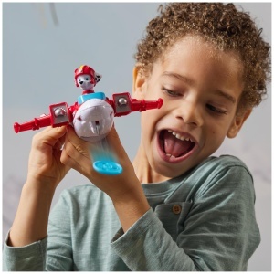 PAW Patrol Air Rescue Marshall Vehicul de Salvare Aerian cu Figurina si Proiectile - Img 3