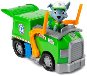 PAW PATROL, camion de reciclare cu figurina Rocky (Sustainable Basic Vehicle), jucarie pentru copii de la 3 ani si mai mari - Img 3