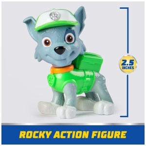 PAW Patrol Rocky Figurina cu Camion de Reciclare Jucarie Interactiva pentru Copii 3 - Img 8